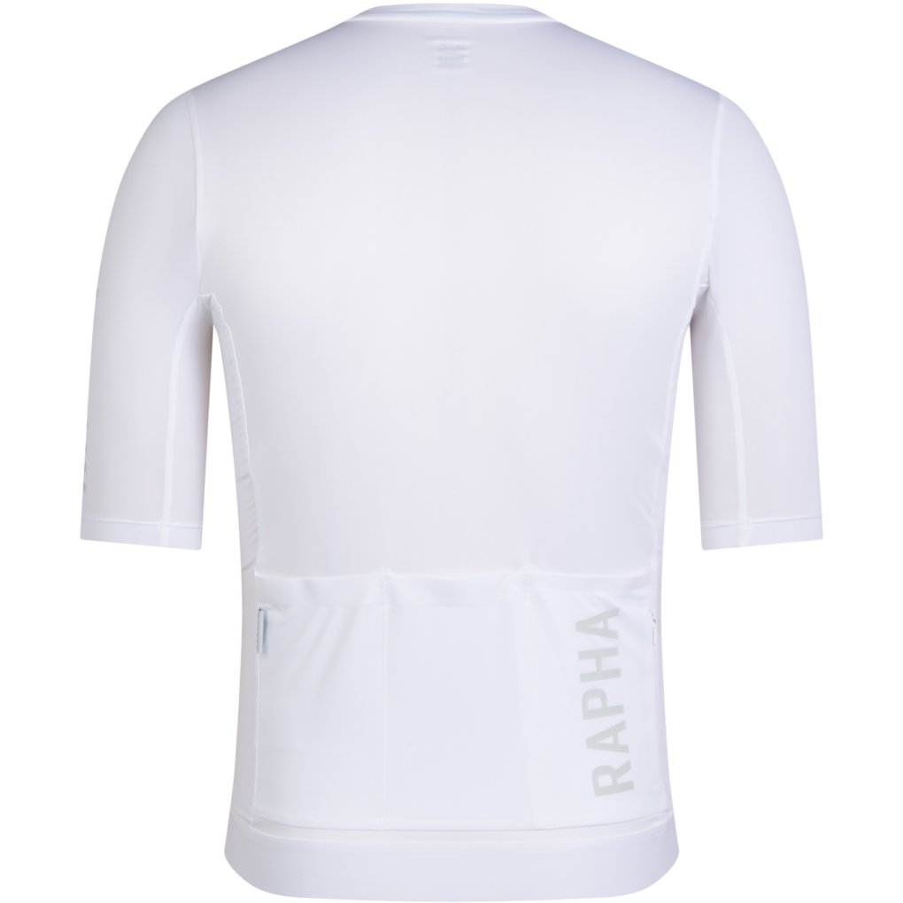 Rapha Pro Team Training Short Sleeve Jersey Men - white/silver