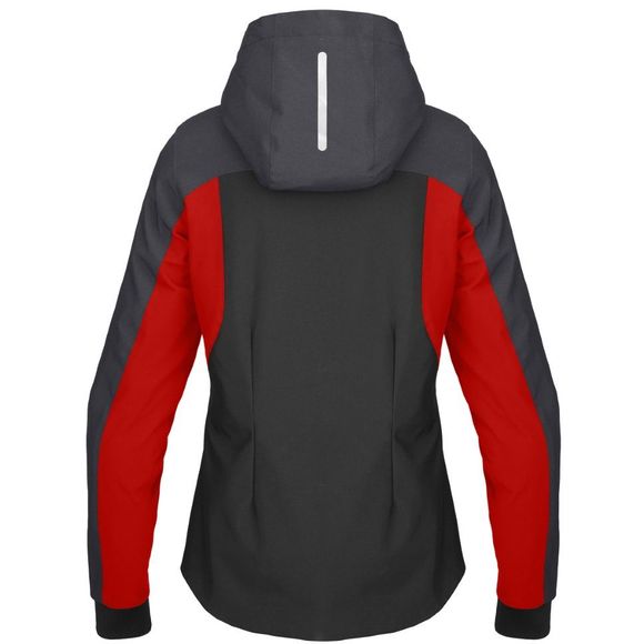 Spidi HOODIE H2OUT II LADY Motorcycle Jacket - Grey / RedRef: Spi0610-C63762