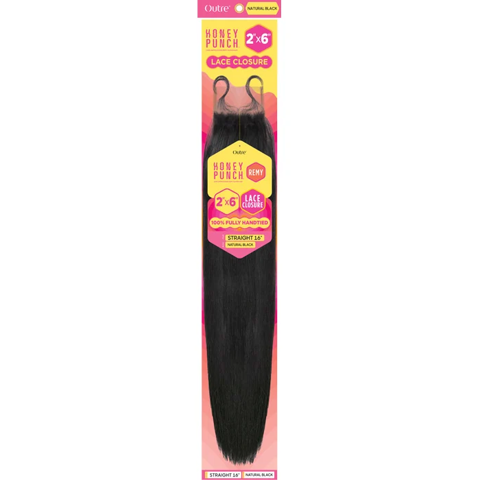 Outre Honey Punch 100% Unprocessed Remy Human Hair 2x6