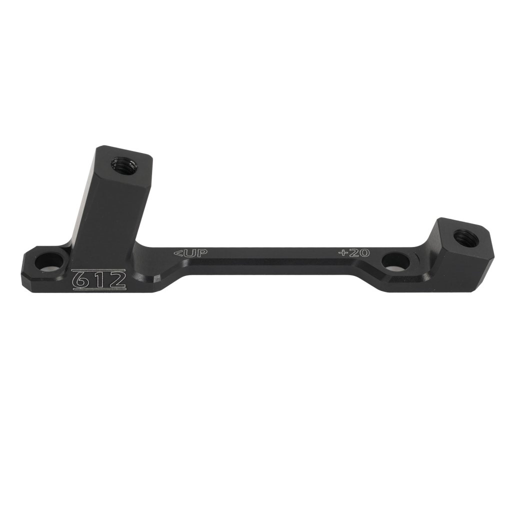 612 Parts Brake Caliper Adapter - Der Adapter - Postmount to Postmount - black