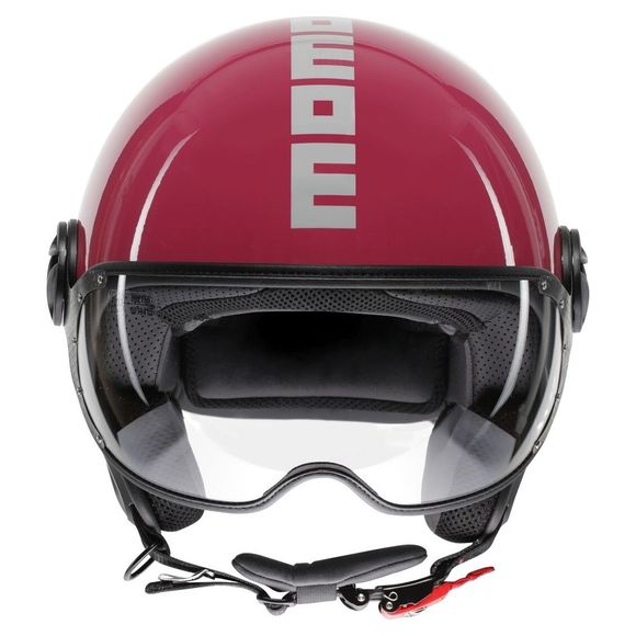 Jet Momo Design Fgtr Classic helmet - Rose / WhiteRef: MM0169