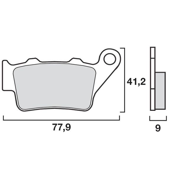 Brembo Sinter Metal Racing Brake Pads front/rear (model dependent)Ref: 07BB02SX