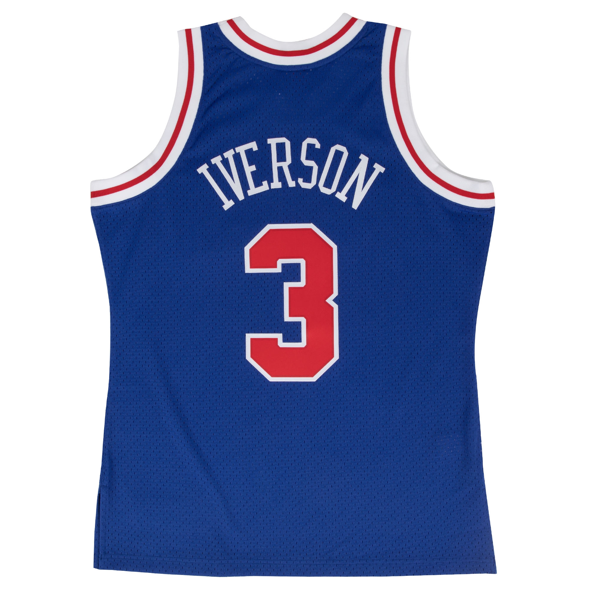 Allen Iverson #3 Philadelphia 76ers 1996-97 Swingman NBA Jersey Blue