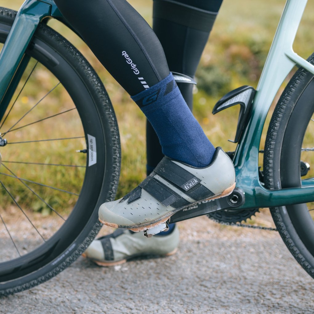 GripGrab Merino Winter Socks - Navy Blue
