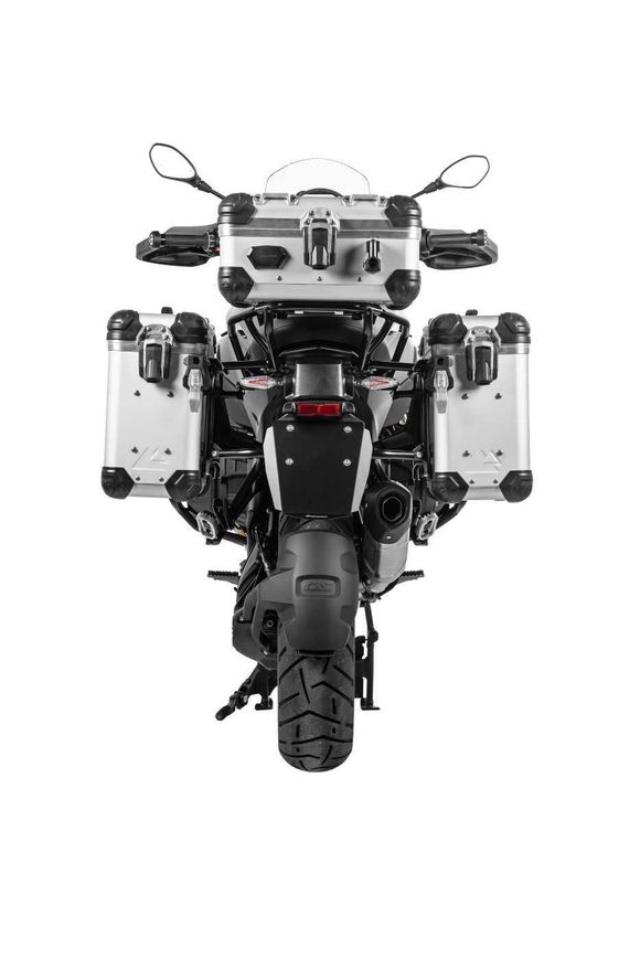 Touratech suitcase Complete kit ZEGA Evo 31/31 - Black support included - Gray anodizedBMW 1300 R 1300 GS - 2023 - 2026Ref: Trt01296A / 01-035-6851-0