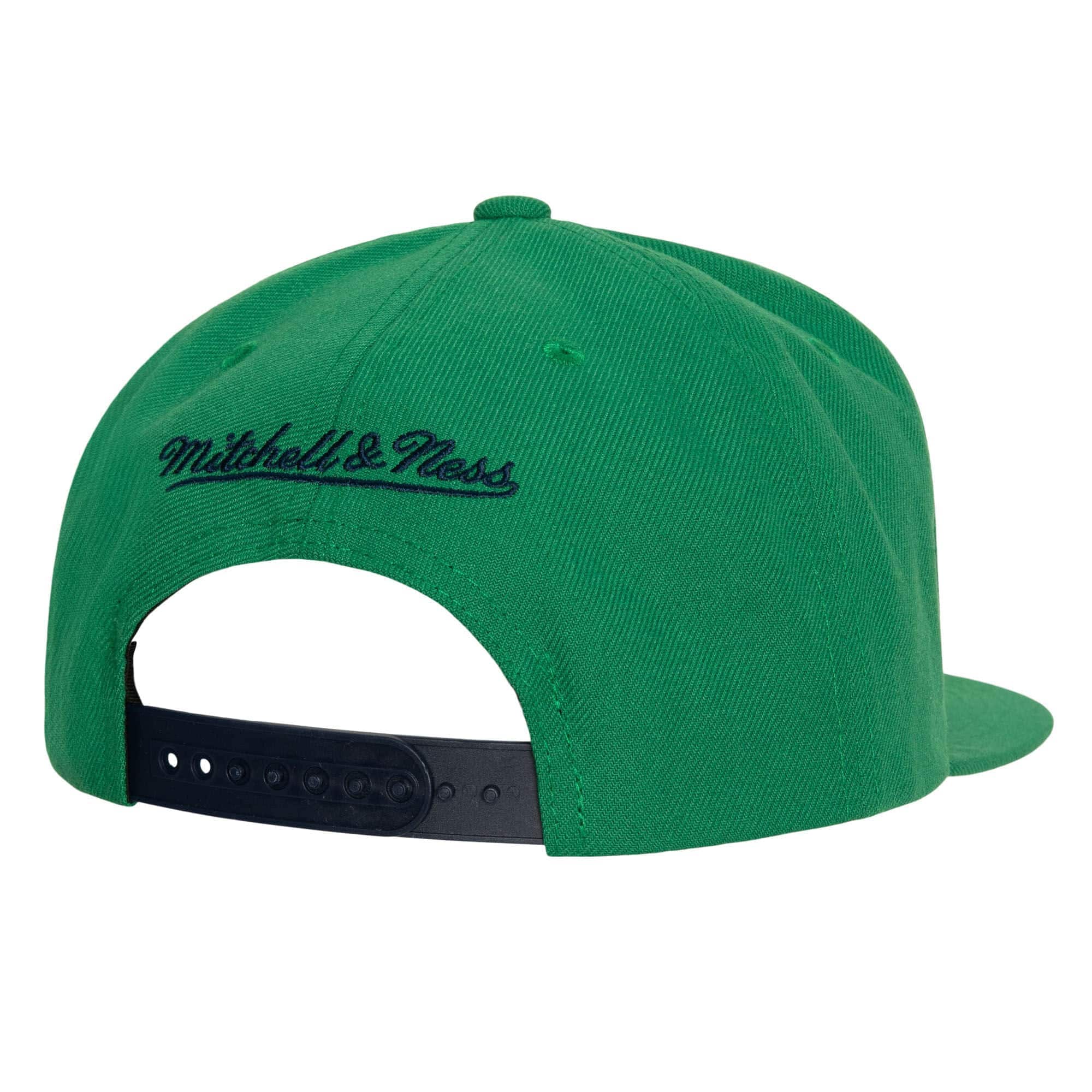 Hartford Whalers Retro Lock Up Mitchell & Ness Snapback NHL Cap Green