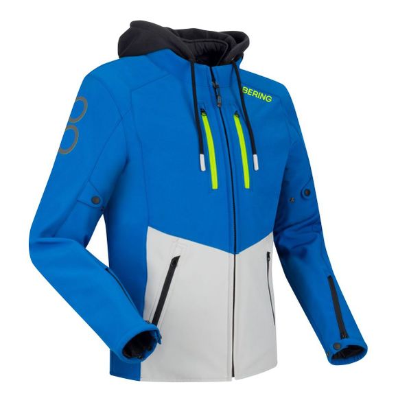 Bering ROTOR Motorcycle Jacket - Blue / GreyRef : BR1662