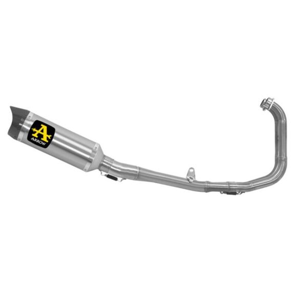 Ligne Complète Arrow Thunder Titane Racing - Collecteur Acier - GrisRef : AW0859 / 71221CKZ
