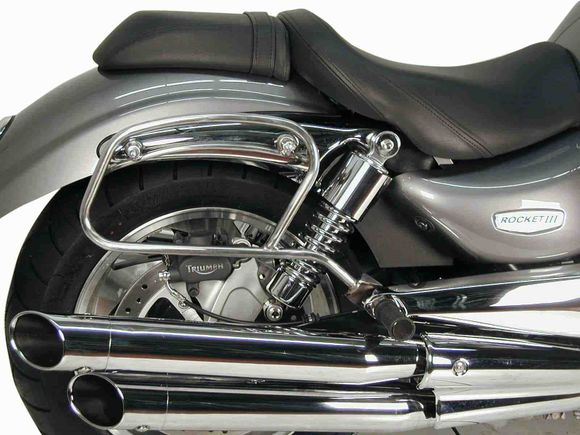 Hepco & Becker Tubular saddlebag spreaders for leather saddlebags - chromeTRIUMPH 2300 ROCKET III - 2004 - 2010Ref: Hbe05545A / 625783 00 02
