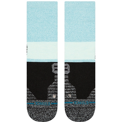 Stance Turnpike Loop Hike Crew Socks Unisex - iceblue