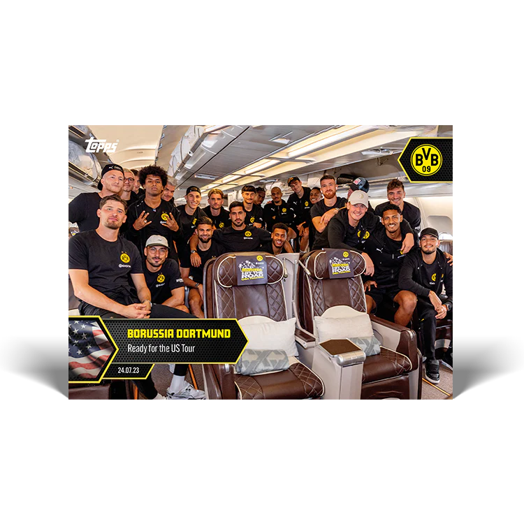 Topps UK - Set off for US Tour - BVB TOPPS NOW® Card #001