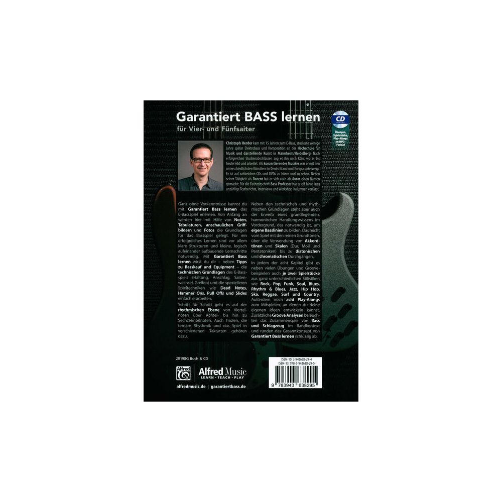 Alfred Music Publishing Garantiert Bass lernen – Thomann Ireland