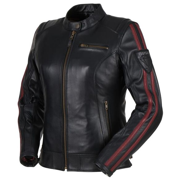 Motorcycle Jacket Furygan The Intrepid Lady - BlackRef: FU1261