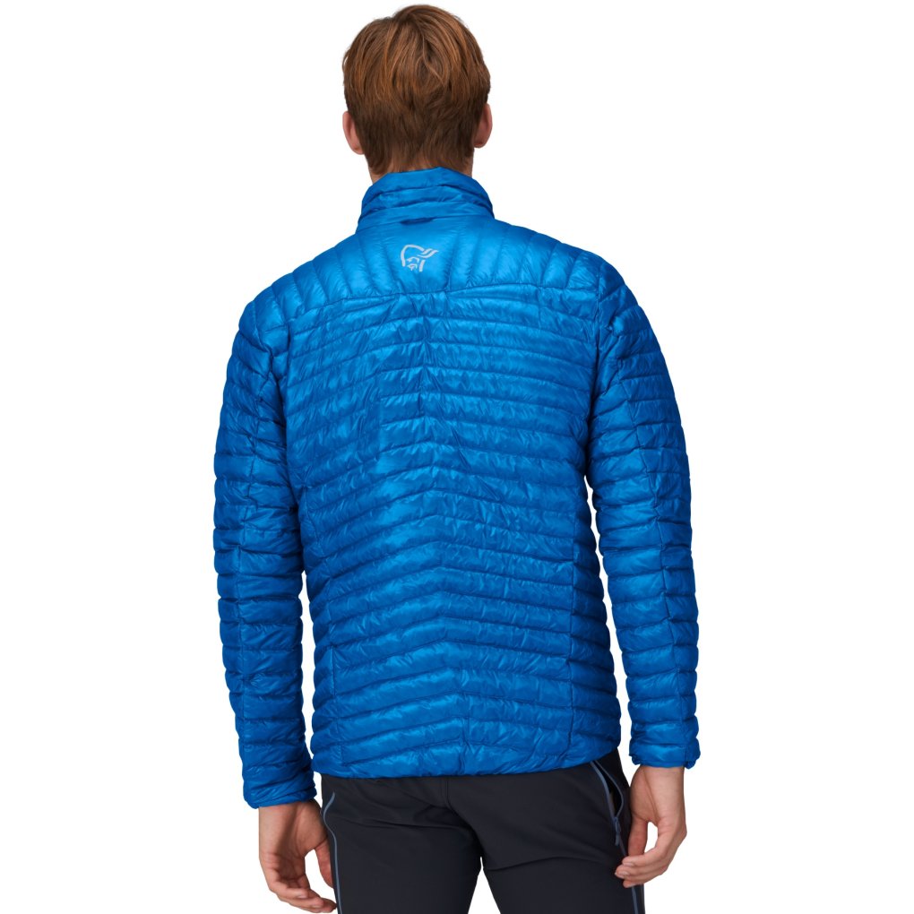 Norrona trollveggen superlight down800 Jacket Men - Skydiver
