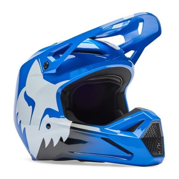 Casque cross Fox V1 - SHIELD - ENFANT - BleuRef : FX6255