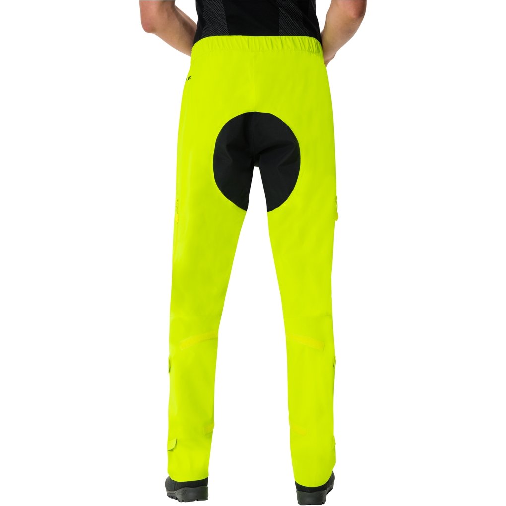 Vaude Moab Rain Pants Men - neon yellow