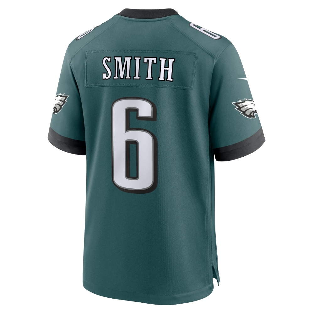 DeVonta Smith #6 Philadelphia Eagles Nike Game NFL Jersey Green (2025)