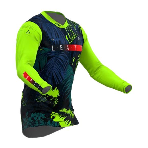 Leatt 5.5 ULTRAWELD 2024 cross jersey - Gray / BlackRef: LB0730