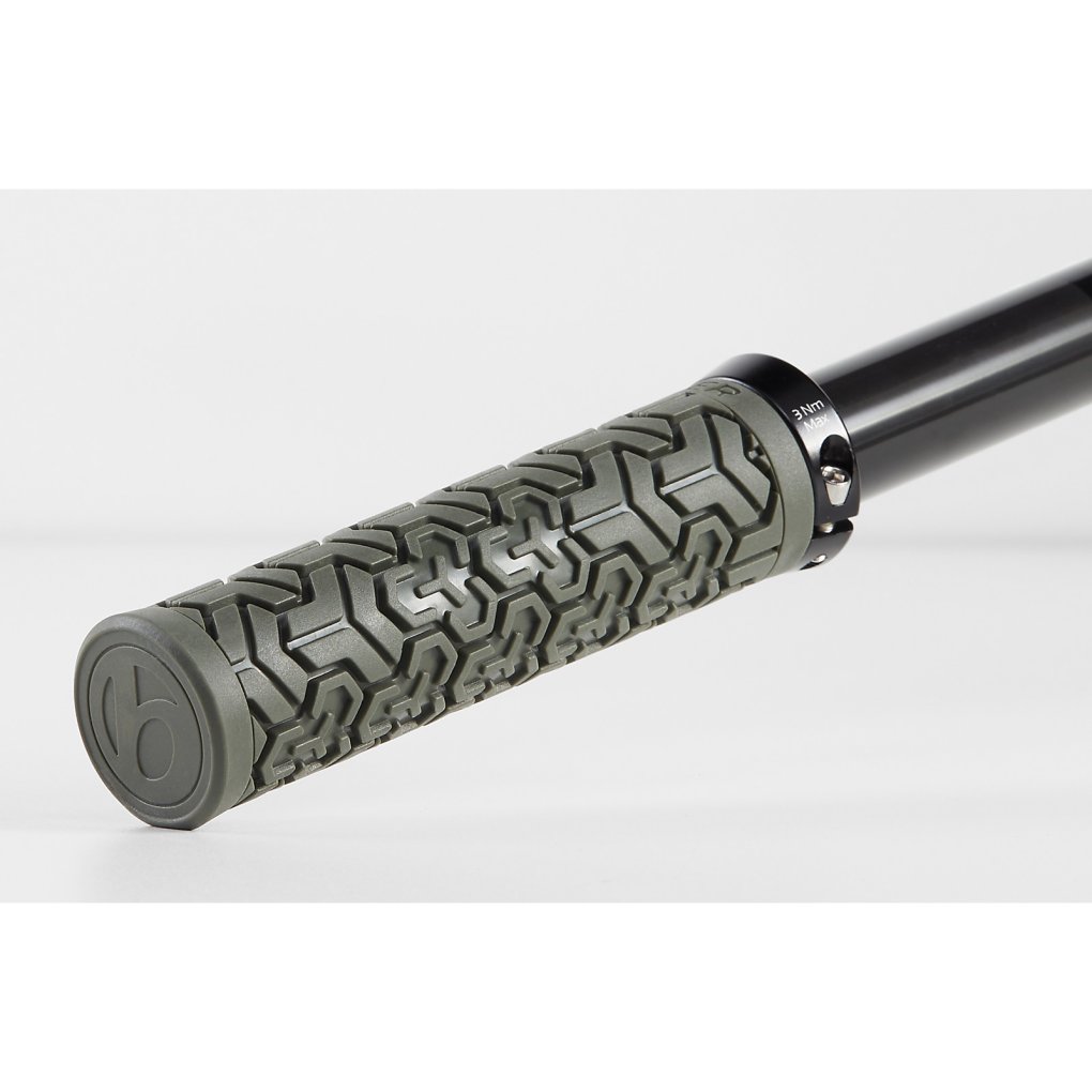 Bontrager SE Elite Lock-On Handlebar Grips - Ocean Recycled (ORP) - Olive Grey