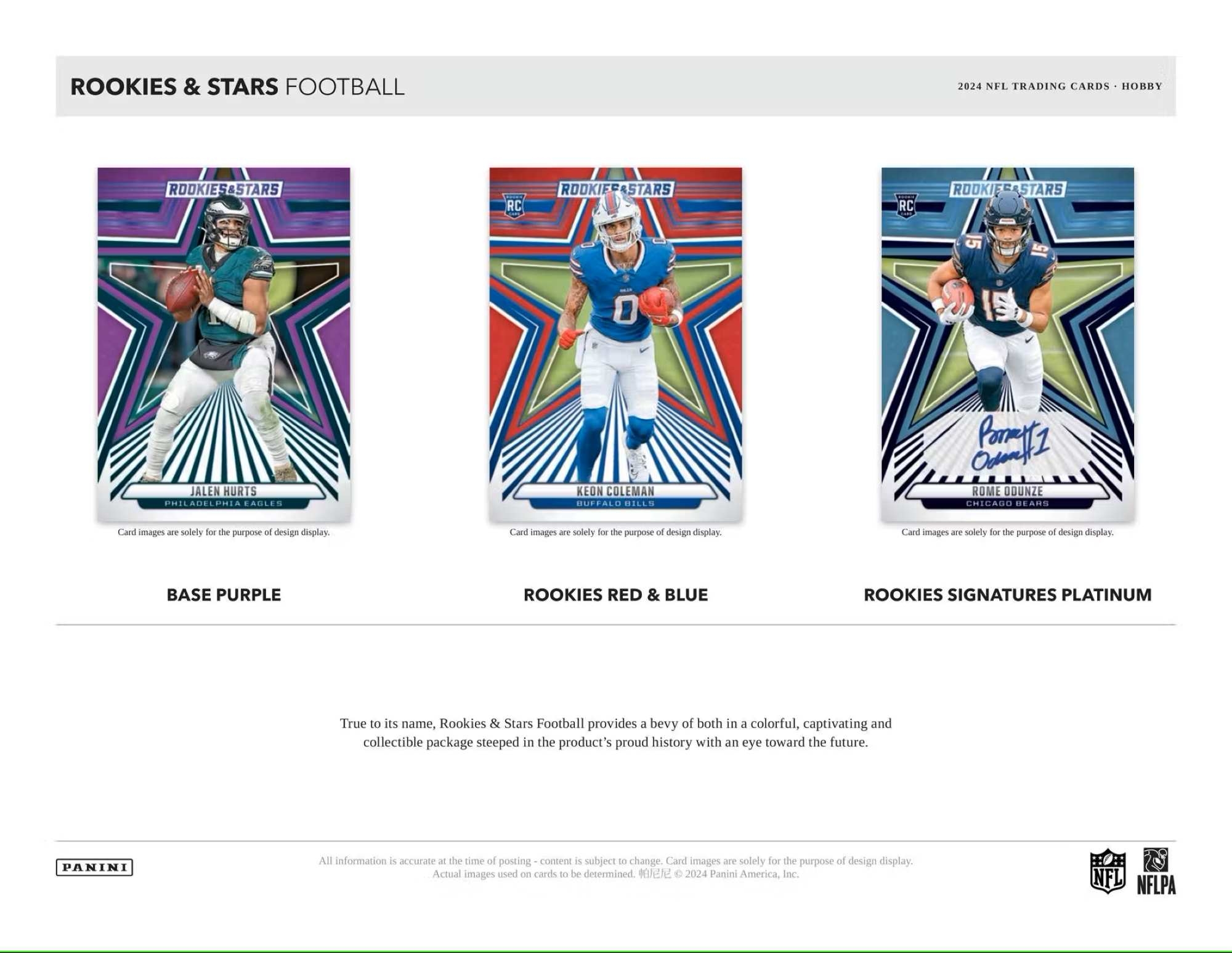 2024 Panini Rookies & Stars Football Hobby Box NFL