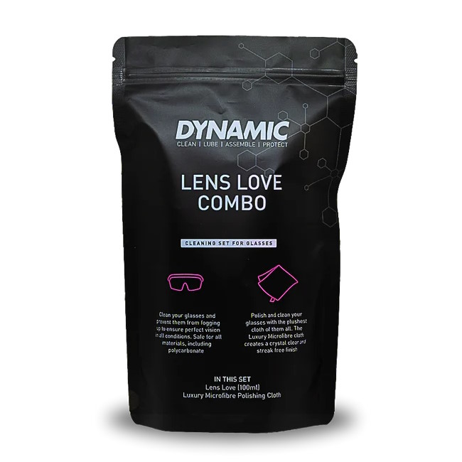 Dynamic Lens Love Combo - Lens Love Glasses Cleaner & Anti-Fog Spray + Microfiber Cloth