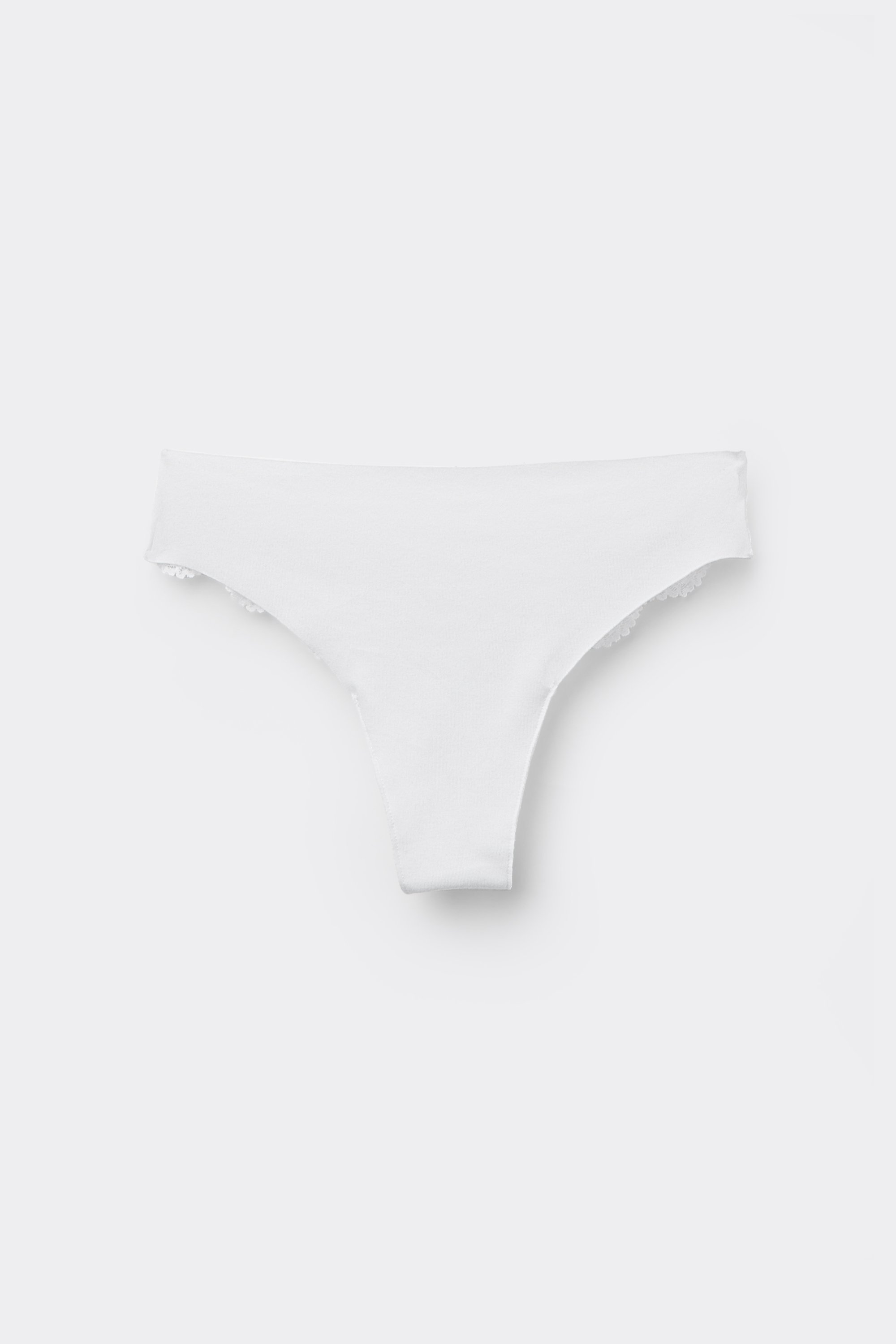 Laser Cut Organic Cotton and Recycled Lace Brazilian Briefs