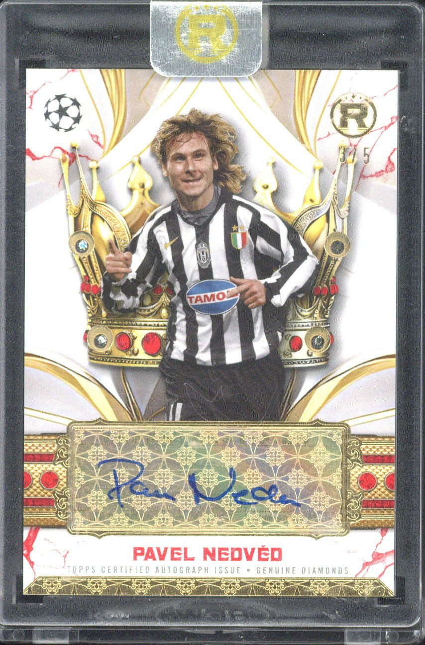 2025 Topps Reverence Pavel Nedved Autograph CLAR-PN /5