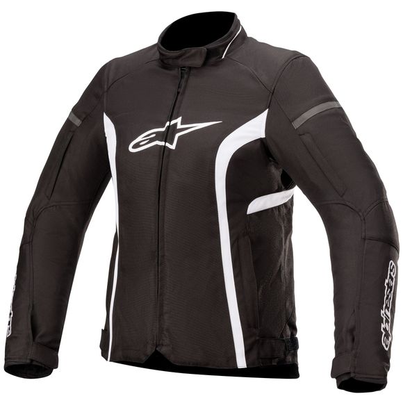 Motorcycle Jacket Alpinestars Stella T -Kira V2 Waterproof - Black / WhiteRef : AP12366