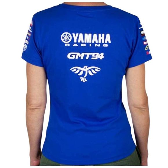 Yamaha GMT94 YAMAHA WOMEN Short Sleeve T-Shirt - BlueRef: YM0012