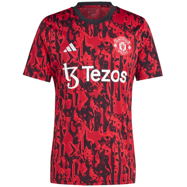 Manchester United Pre Match Jersey 23/24 (Red/Black)