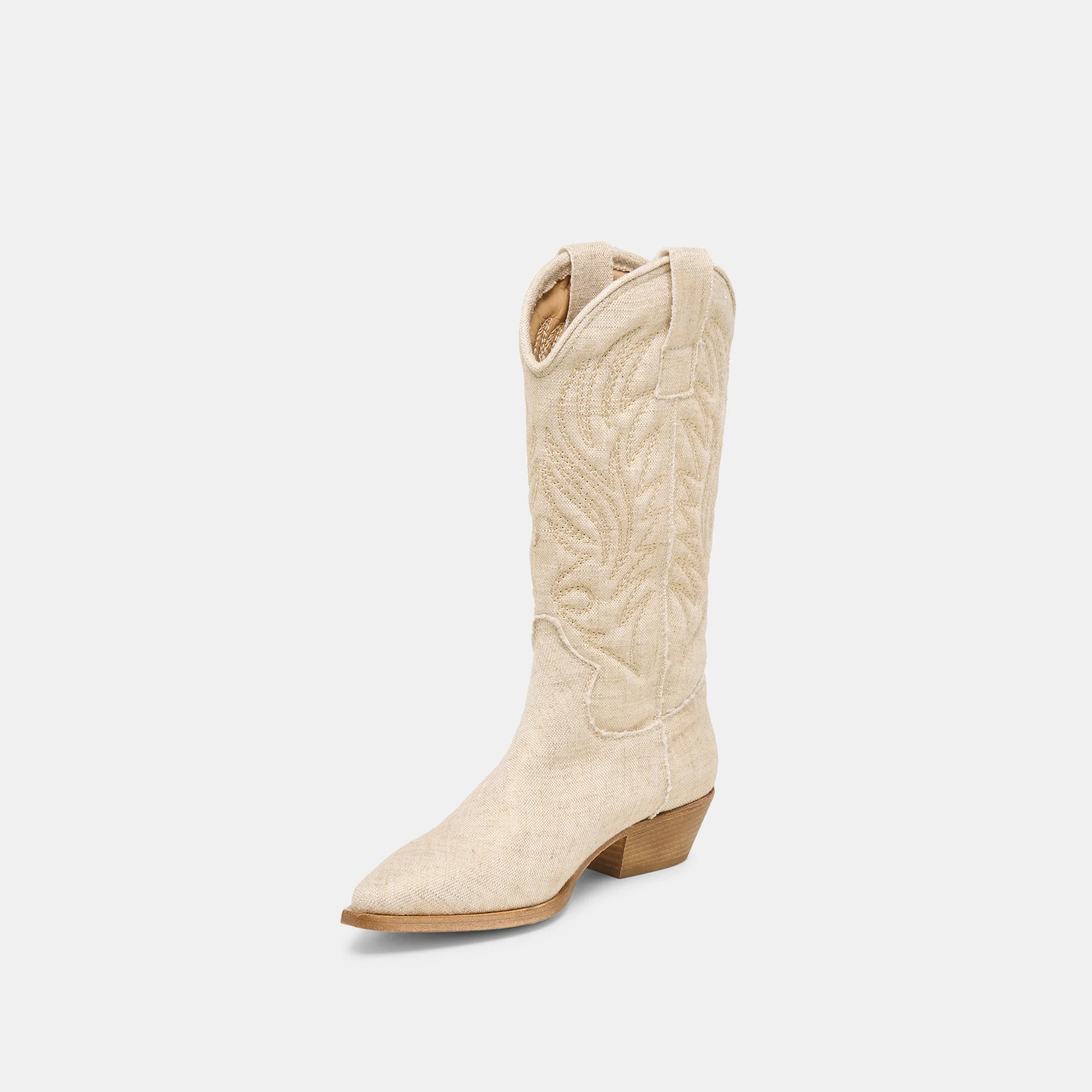 TANNER BOOTS BONE FABRIC