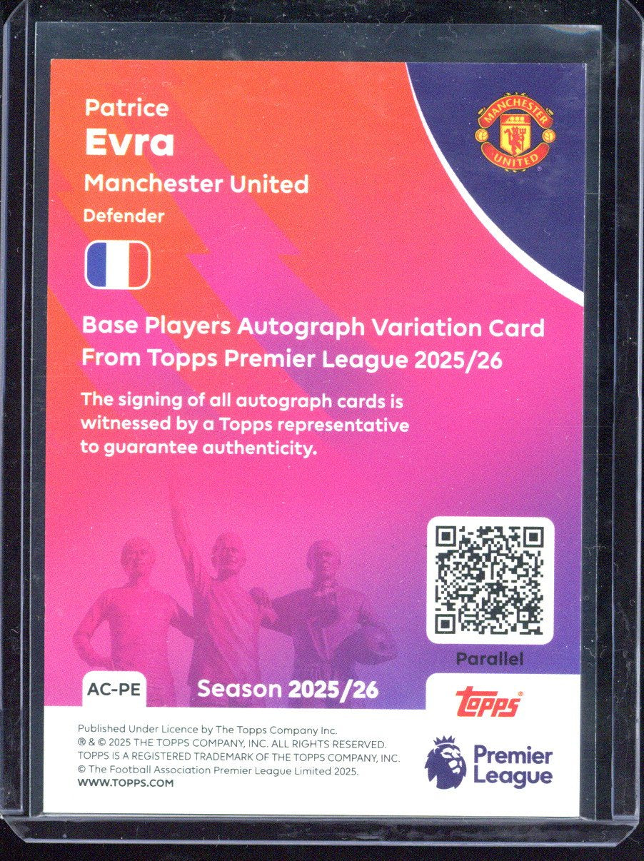 2026 Topps Premier League Patrice Evra Autograph /10