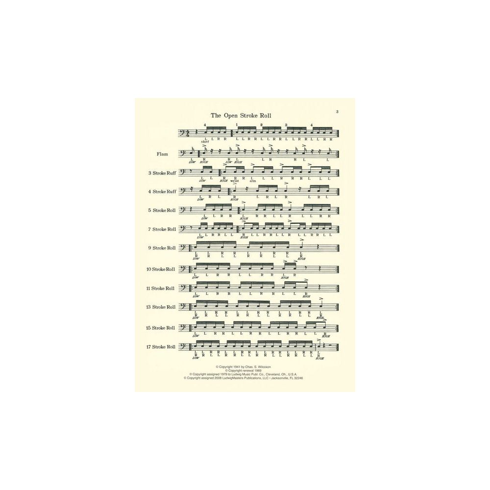 Ludwig Masters Publications Modern Rudimental Swing Solos – Thomann Ireland