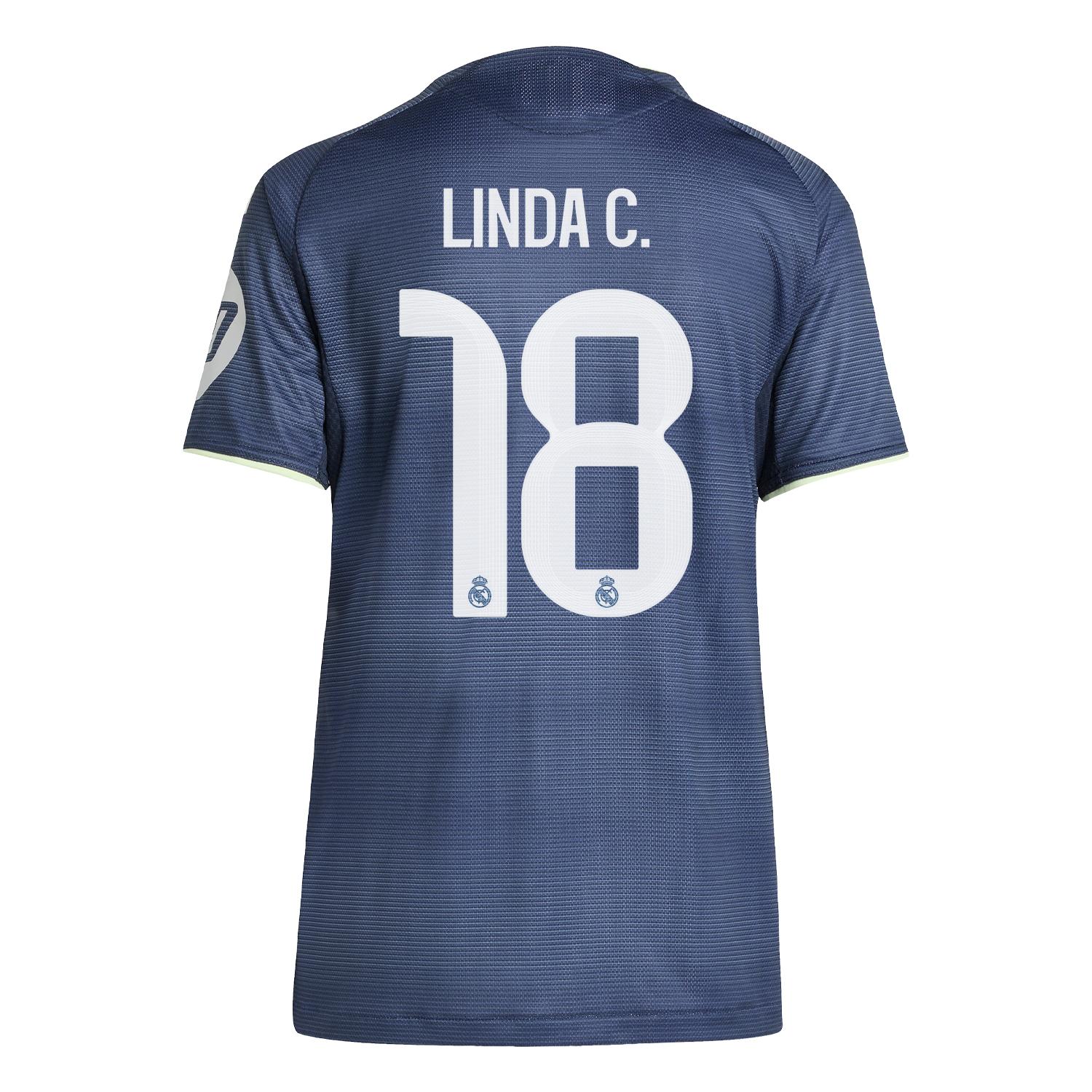 Womens Away Authentic Shirt 25/26 Navy