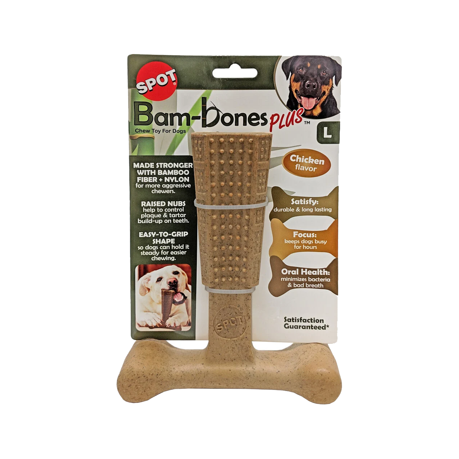 Spot Bam-Bones Plus Easy Grip - S - Chicken