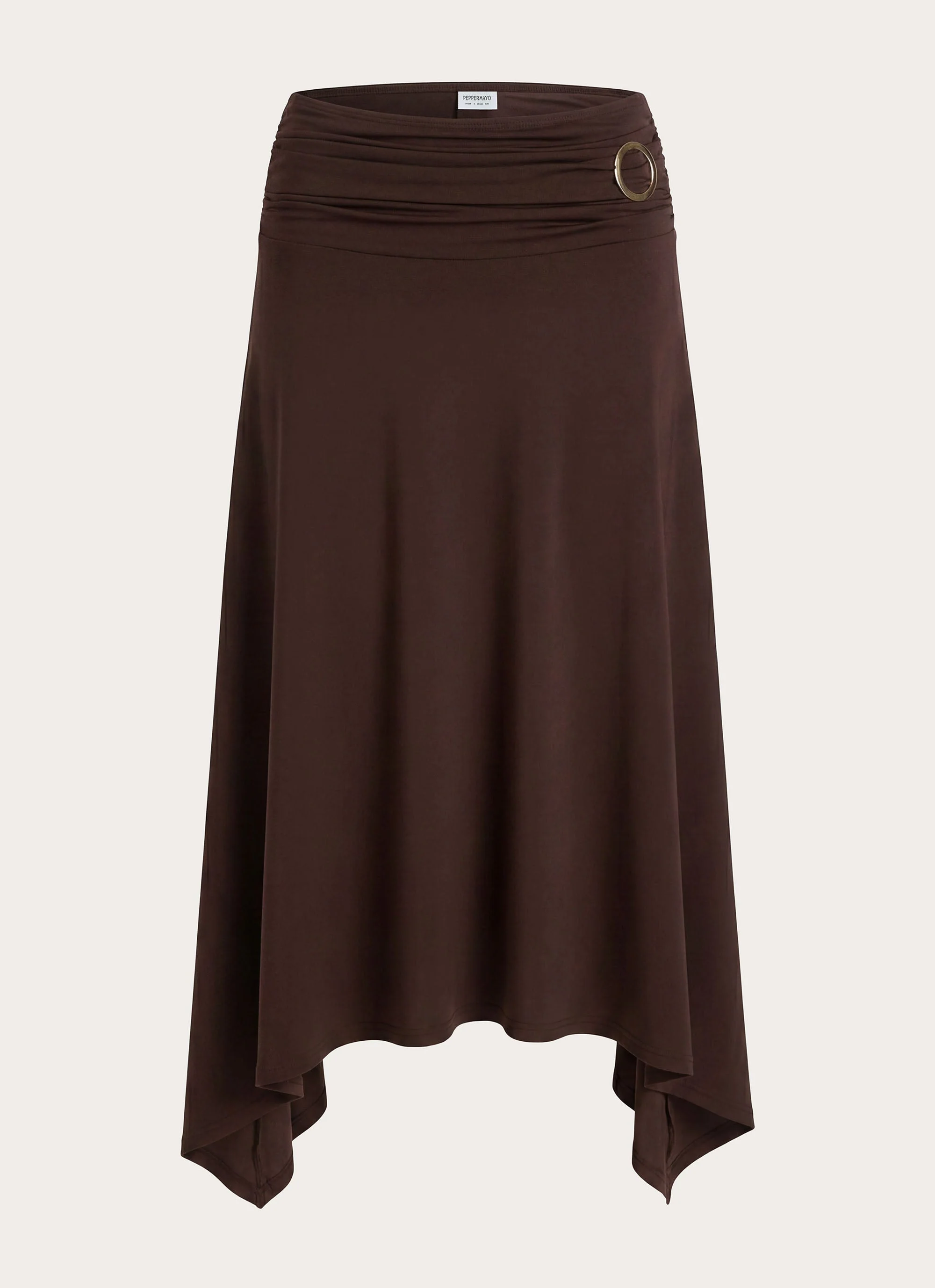 Automatic Midi Skirt - Rose Taupe