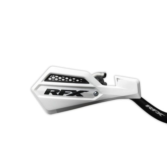 RFX 1 SERIES DUAL INJECTION Handguards - White / BlackRef: RFX0030