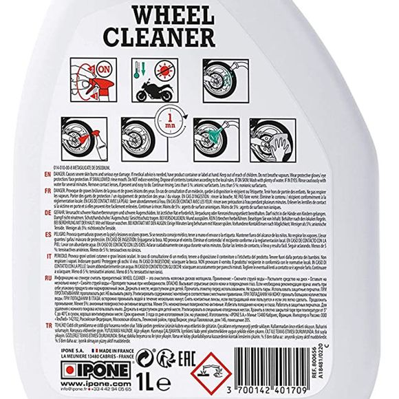 Ipone CARELINE WHEEL CLEANER 1L Universal Wheel CleanerRef: IP0142 / 800656