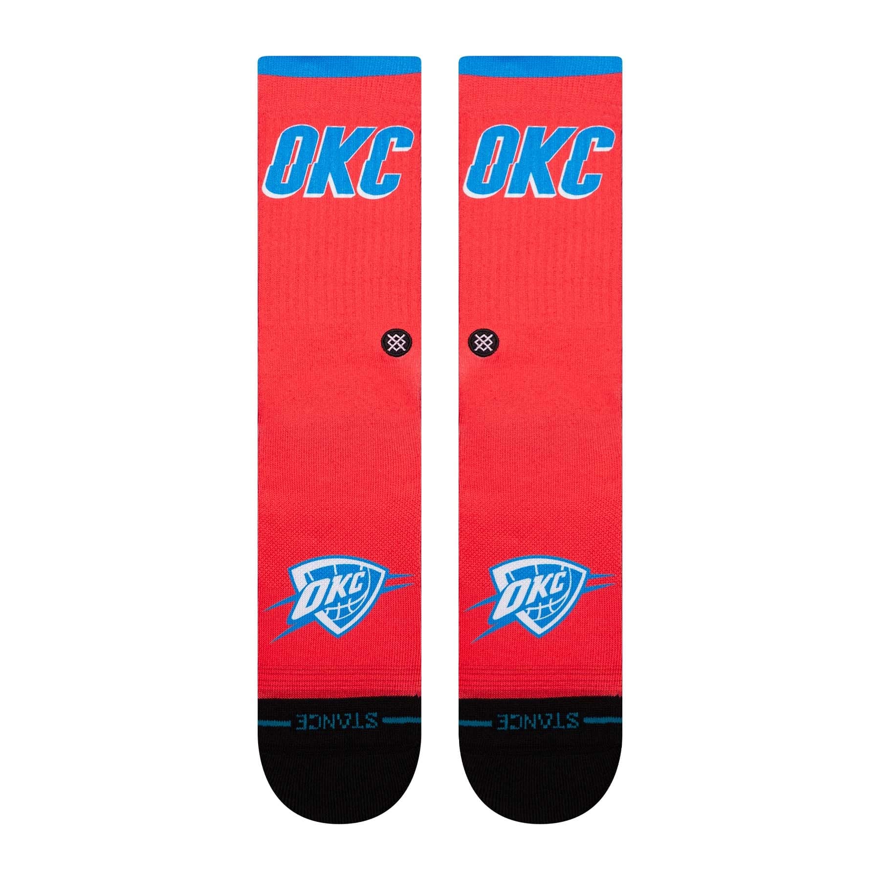 Oklahoma City Thunder 2025-26 NBA Statement Edition Crew Socks