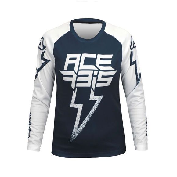 Acerbis MX J-KID FIVE cross Jersey - White / BlueRef: AE5417