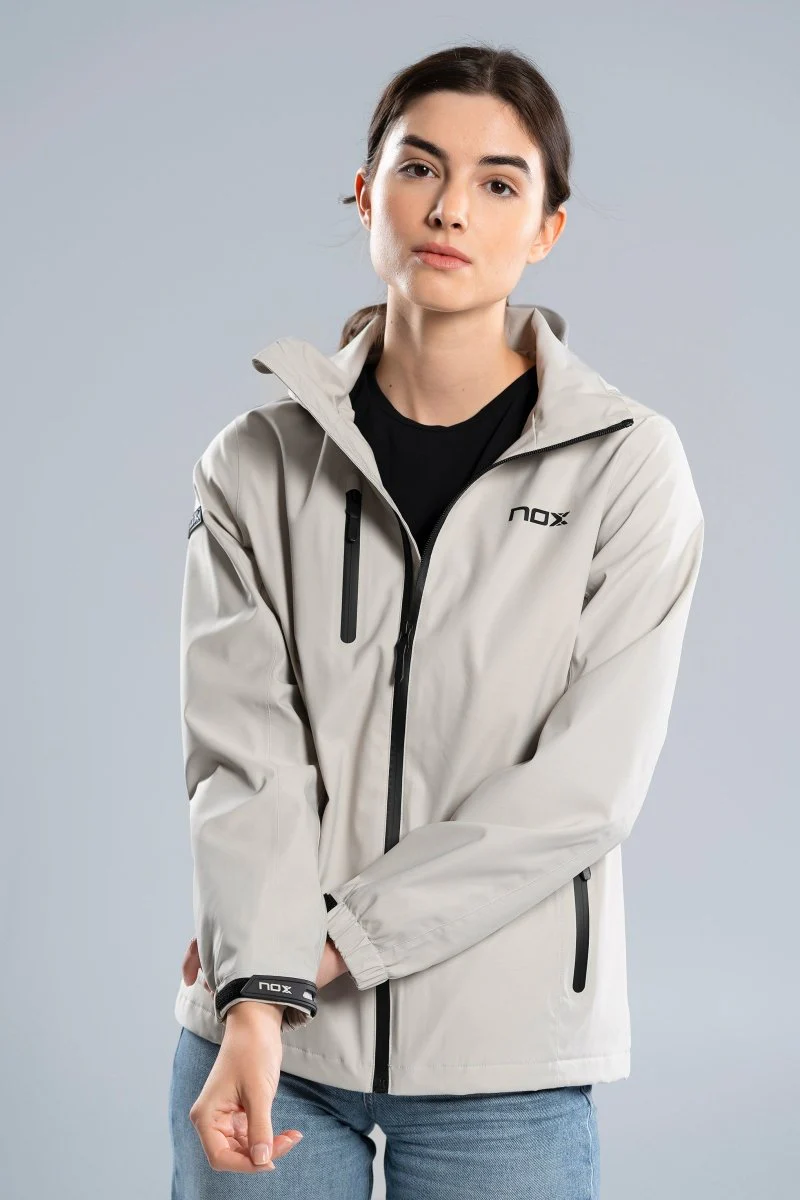 Women's TEAM light grey softshell jacket