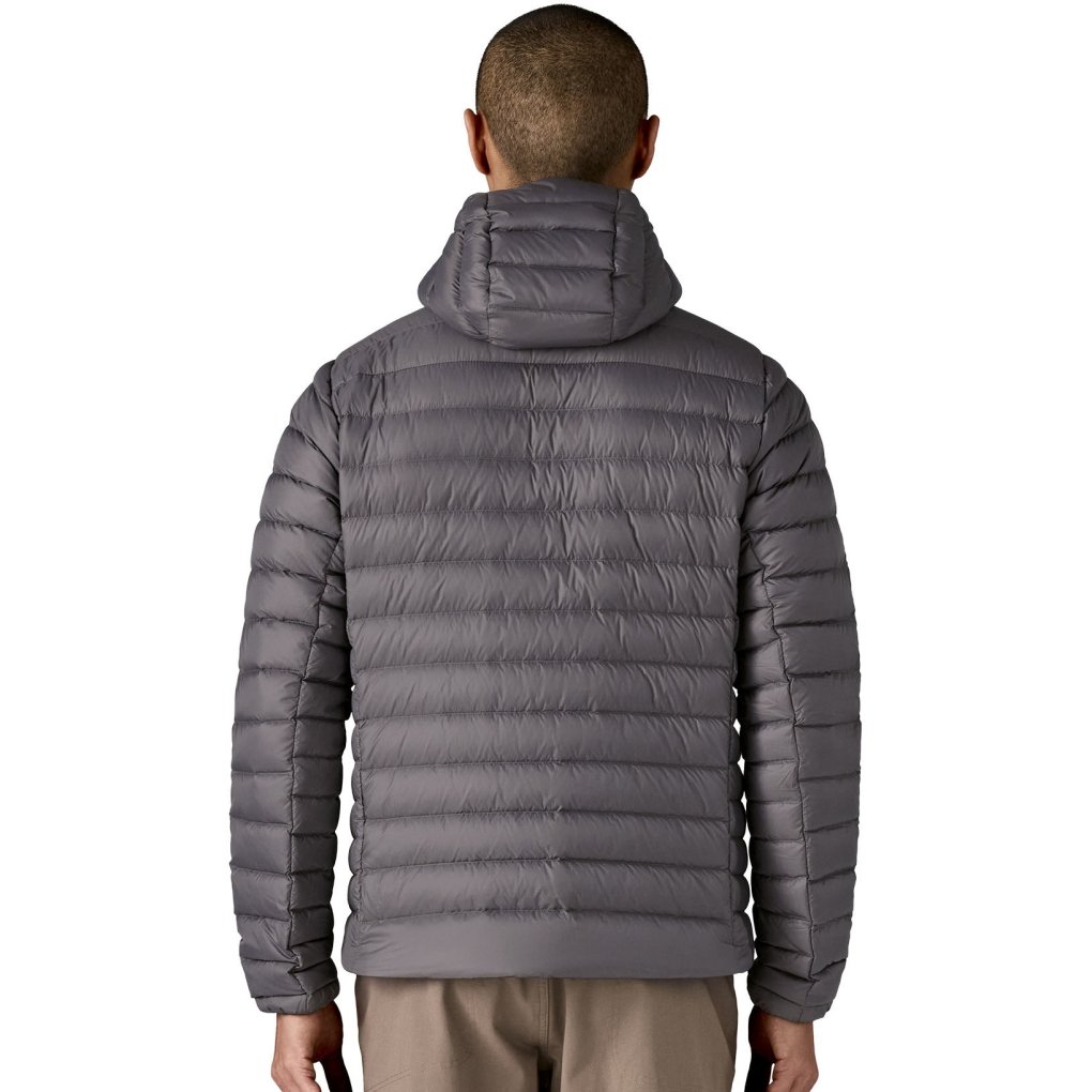 Patagonia Down Sweater Hoody Men - Forge Grey w/Forge Grey