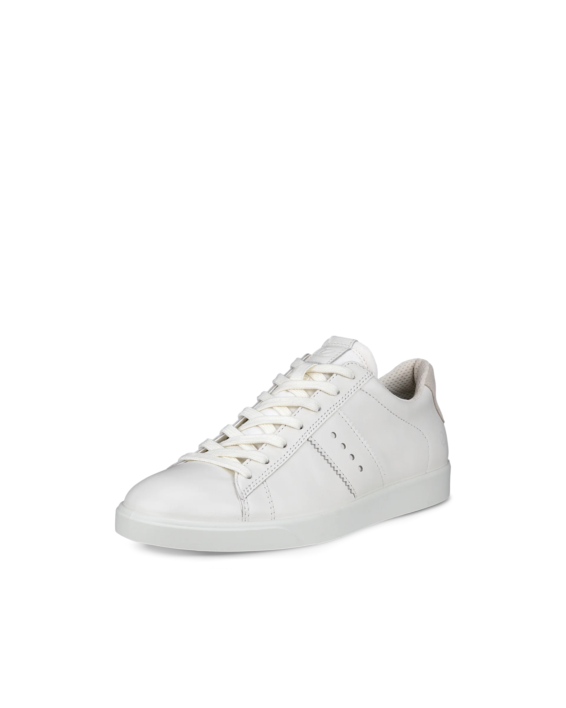 ECCO STREET LITE W Damen Ledersneaker Weiß