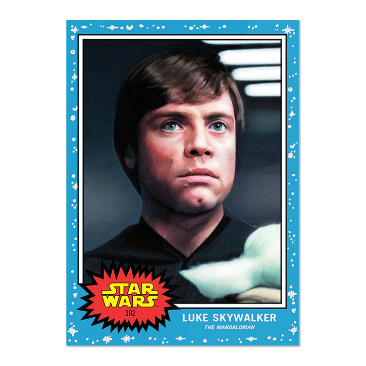 Topps UK - SW Living Set Card #392 - Luke Skywalker