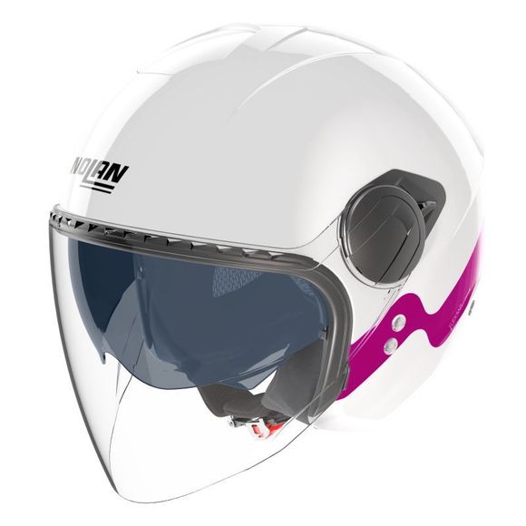 Jet helmet Nolan N20-2 Visor Zefiro - White / RoseRef: NL1733