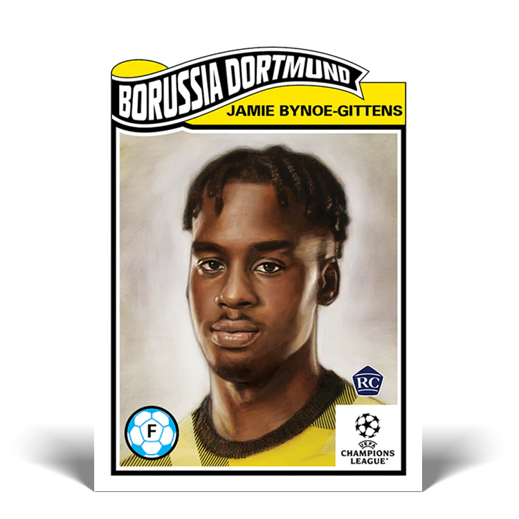 Topps UK - UCC Living Set Card #525 - Jamie Bynoe-Gittens