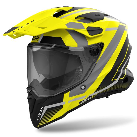 Airoh COMMANDER 2 Full-Face Helmet - MAVICK - YellowRef: Ar1408-C60245