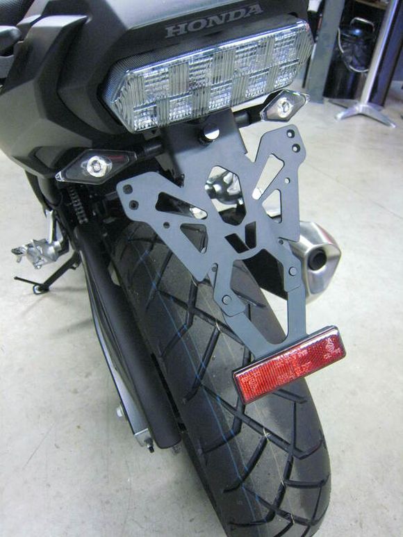 Bihr black license plate holderRef: BI00143A / 1067738