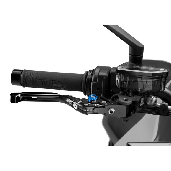Levier de frein Puig Rabattable extensible 4.0 Noir Universel - BleuRef : PUI0935