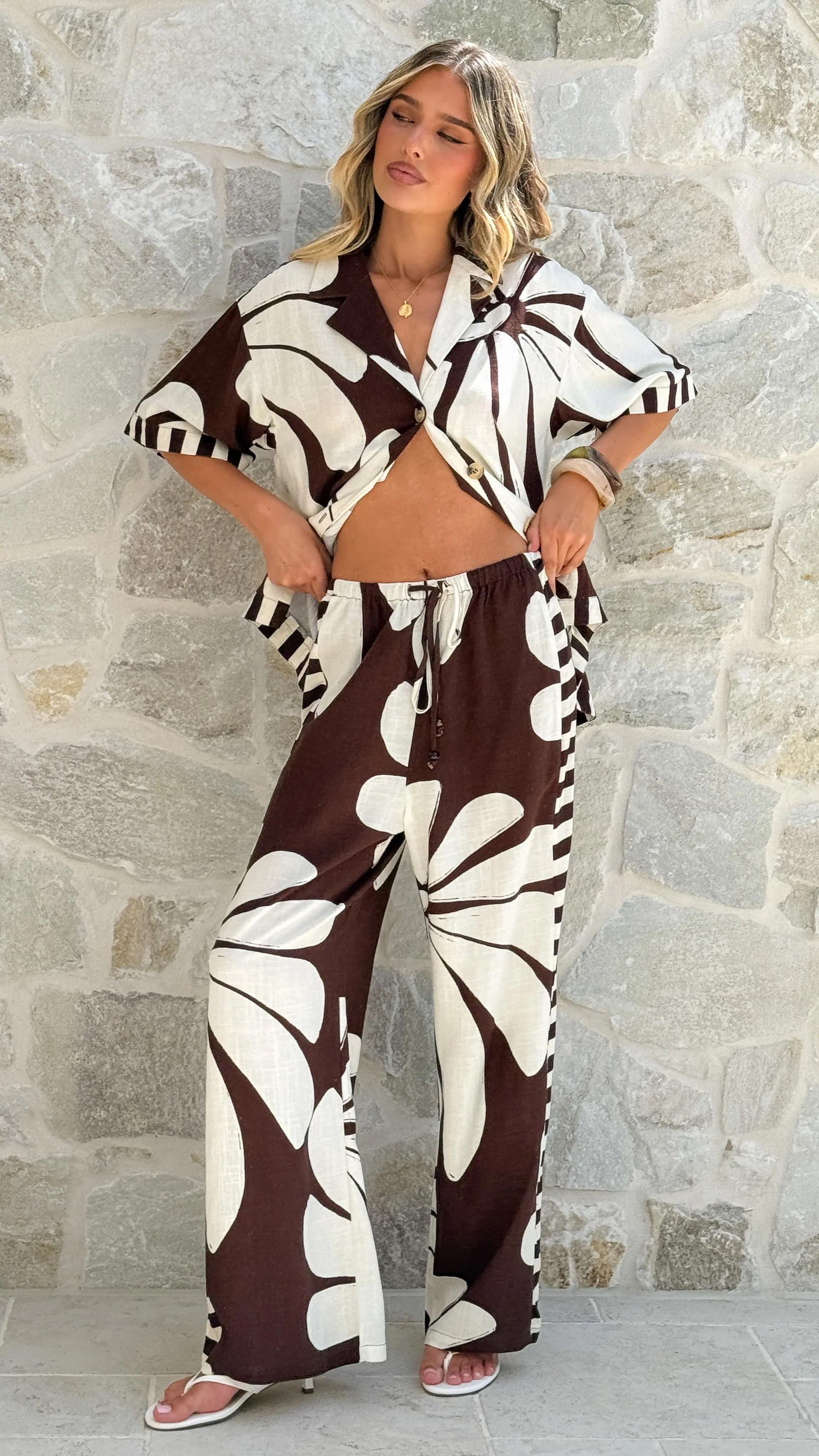 Karissa Pants - Acacia Print